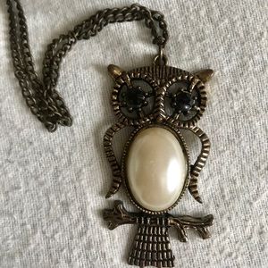 Owl Pendant Necklace